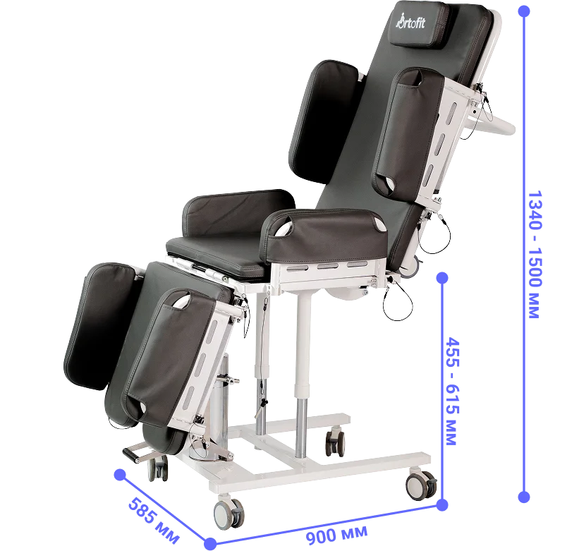 Технические характеристики ортофит унилифт-трансформер сидячее положение